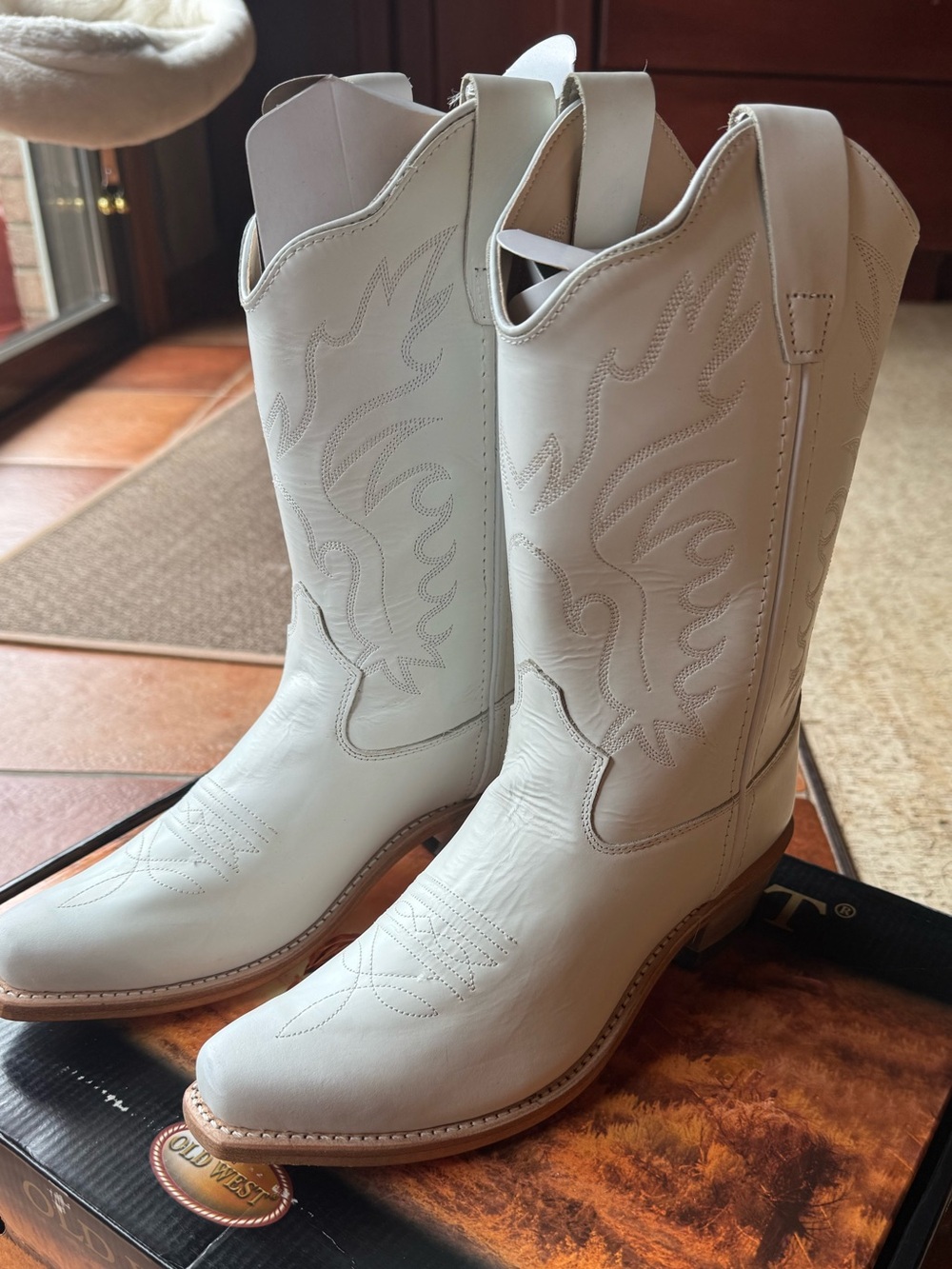Leather Cowboy Boots